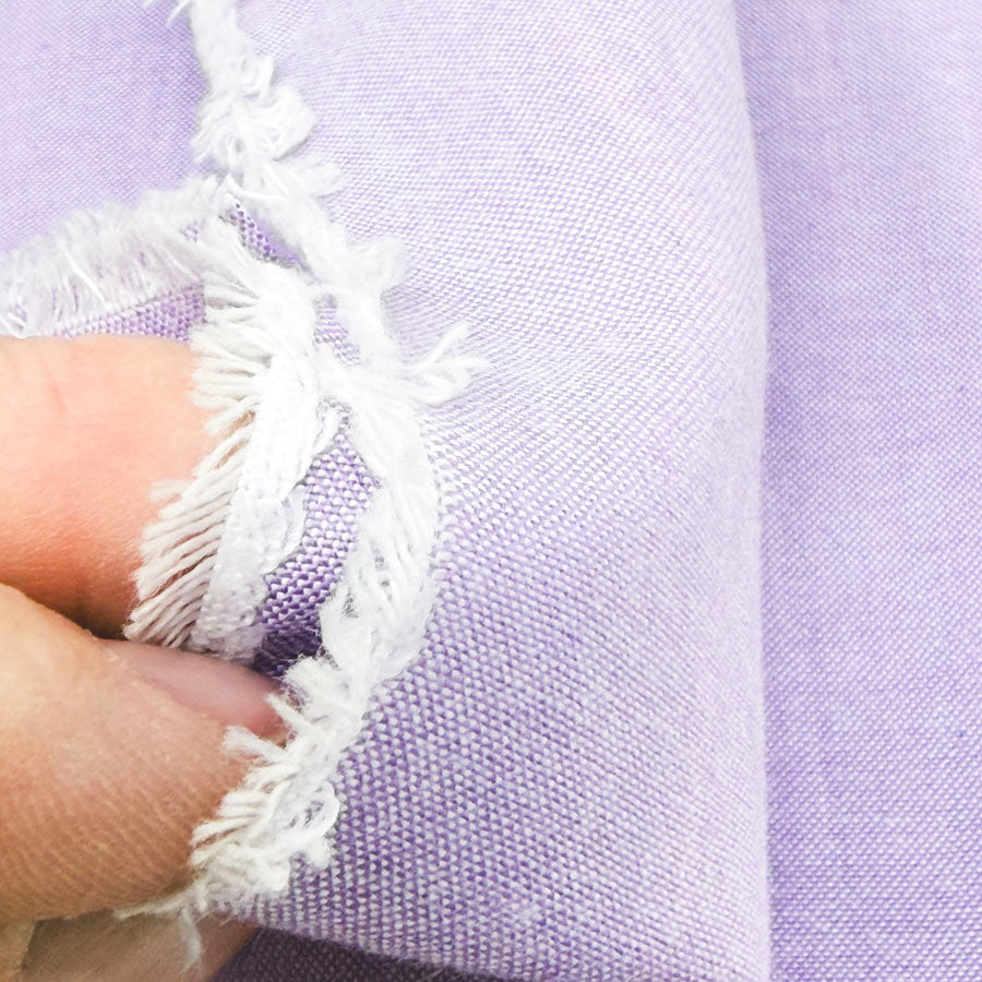 44" x 29" Light Purple Oxford Fabric