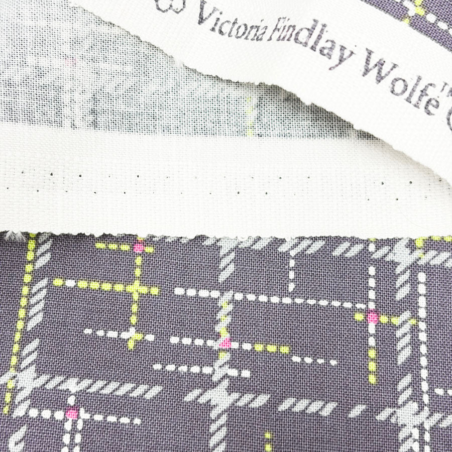 42" x 64" LightworkBlur Plaid Fabric by Studio 37 Fabrics