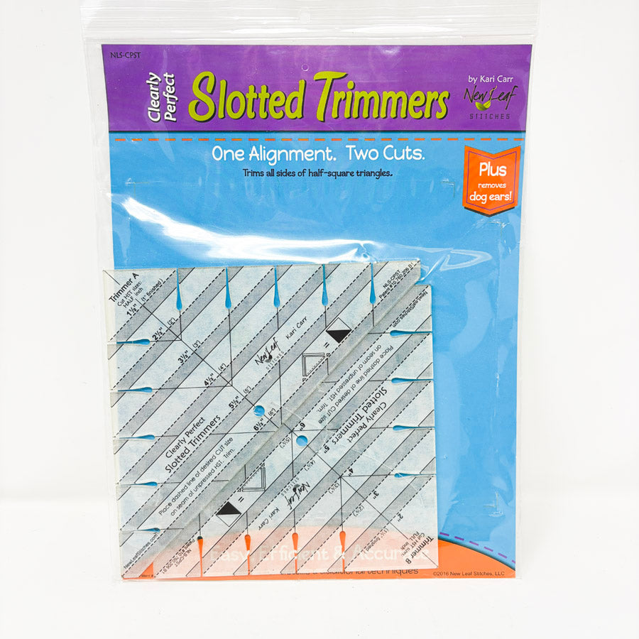 New Leaf Slotted Trimmers for Quilting