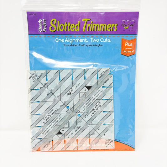 New Leaf Slotted Trimmers for Quilting