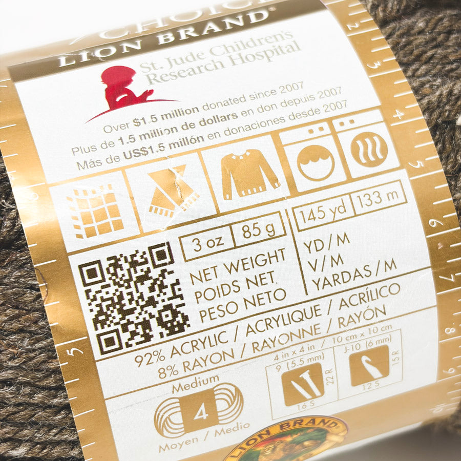 Lion Brand Vanna's Choice Yarn - Barley