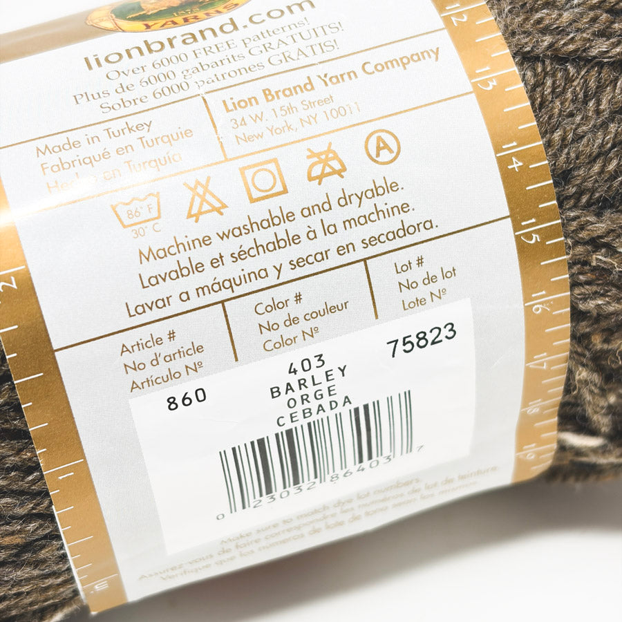 Lion Brand Vanna's Choice Yarn - Barley