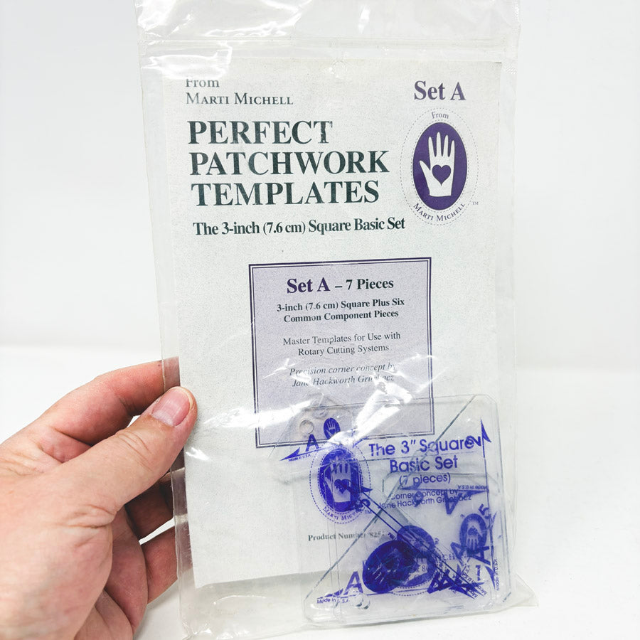 Perfect Patchwork Templates Set A from Marti Michell