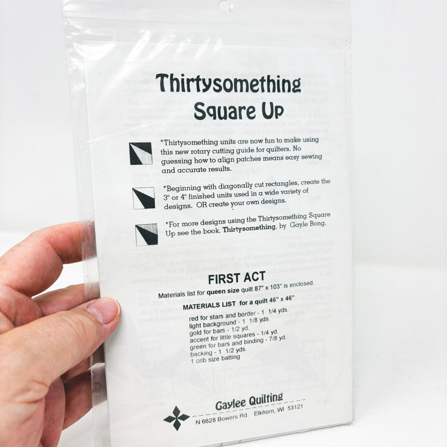 Thirtysomething Square Up Quilting Tool