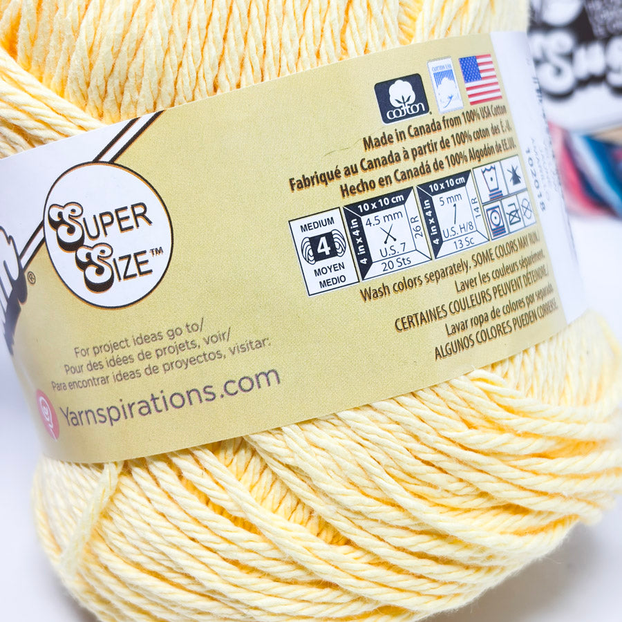 Lily Sugar n' Cream Super Size Cotton Yarn