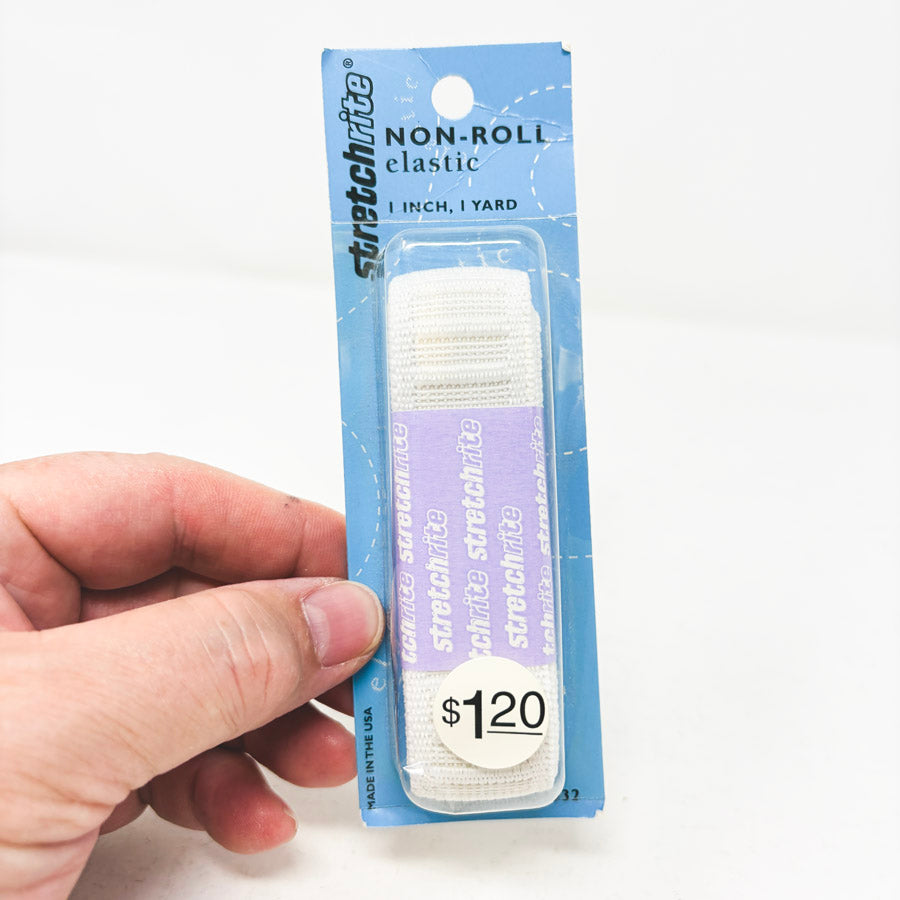 StretchRite Non-Roll Elastic 1"