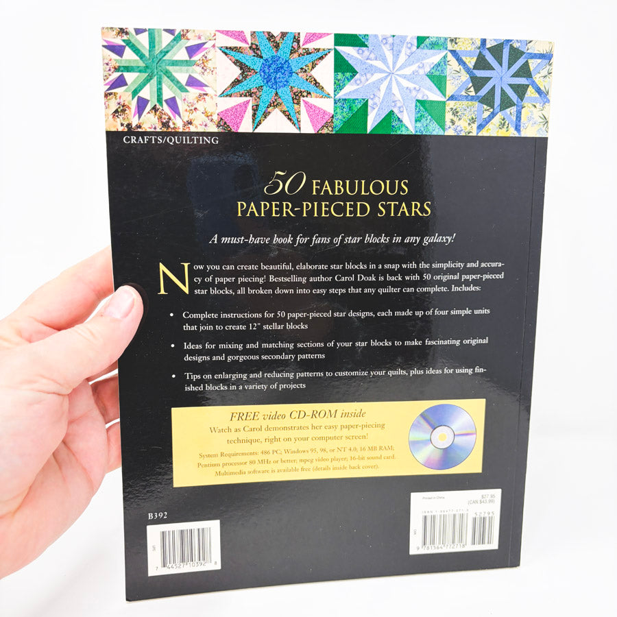 50 Fabulous Paper-Pieced Stars by Carol Doak