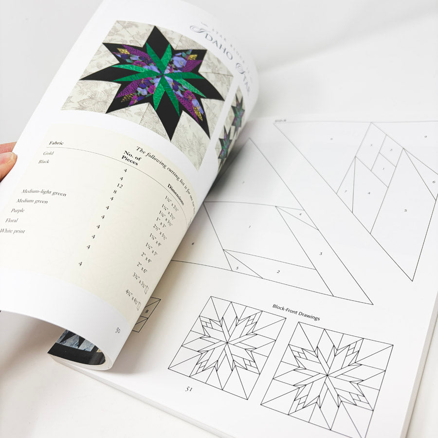 50 Fabulous Paper-Pieced Stars by Carol Doak