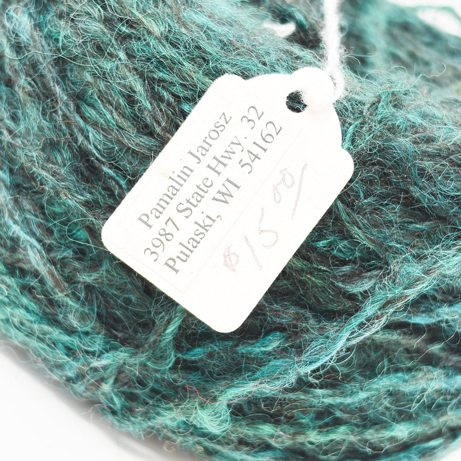 Dark Green Wool Yarn by Jarosz