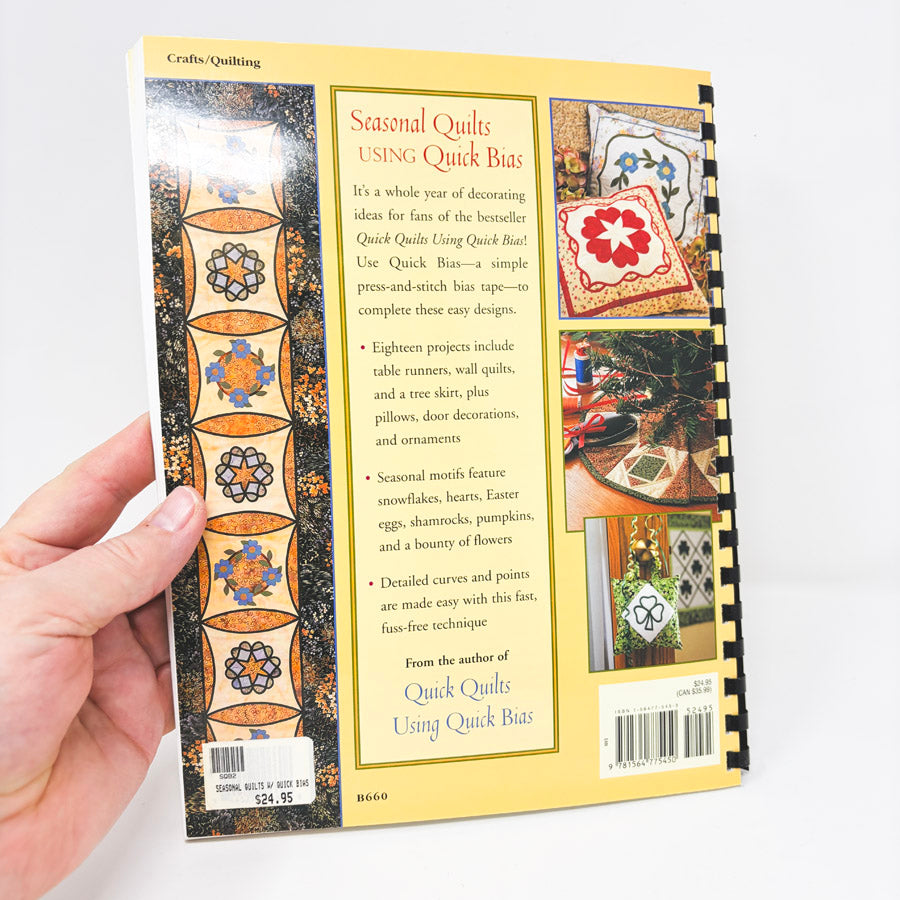 Seasonal Quilts Using Quick Bias by Gretchen K. Hudock
