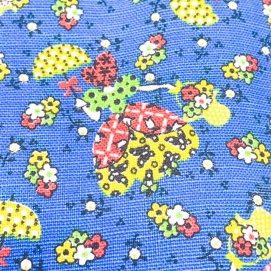 1.5 Yds x 42" Lady Bug Canvas Fabric