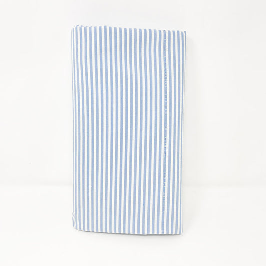 1.5 Yds x 42" Blue Stripe Seersucker Fabric