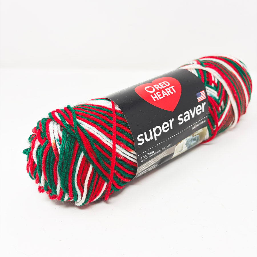 Red Heart Super Saver Acrylic Striped Yarn