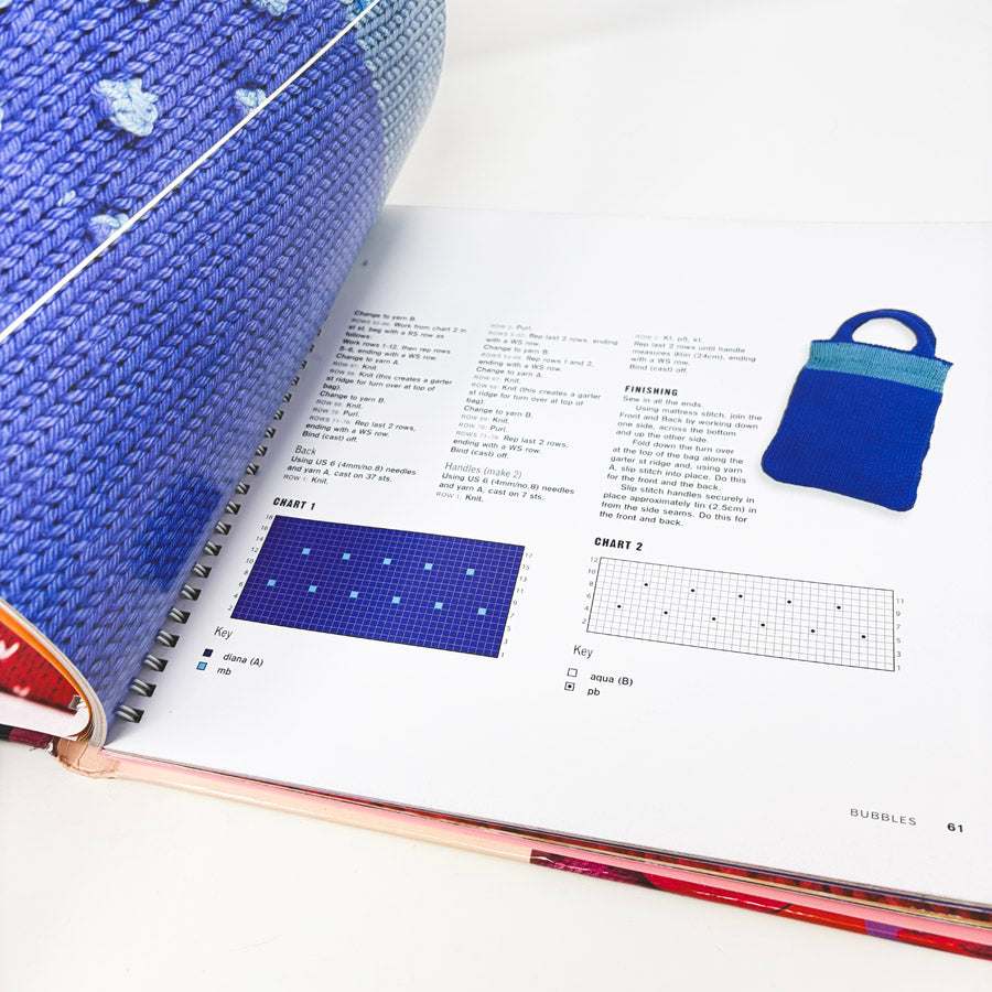 25 Bags to Knit: Beautiful Bags in Stylish Colors by Emma King