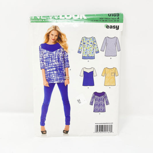 0169 Top Pattern (8-18) - New Look - 2012