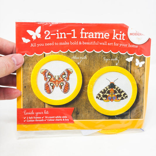 Tiny Modernist Moth 2-in-1 Frame Kit