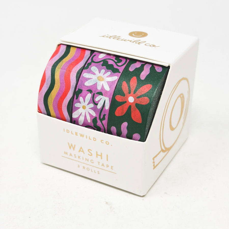 NEW // Wavy Daisy Washi Tape – Idlewild Co.