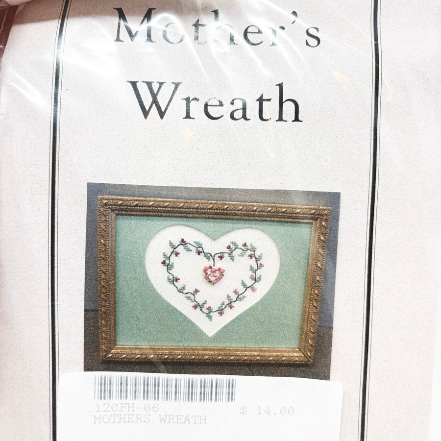 Mother's Wreath – Forever In My Heart Cross Stitch Kit