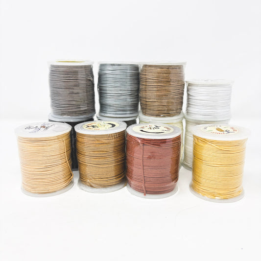 Earth Tones – Blue Bird Wax Cord 1.0 mm/100 yards