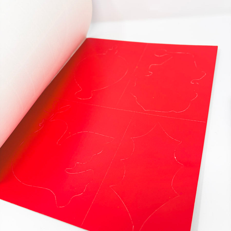 Vintage Whitman Holiday Stencil Books