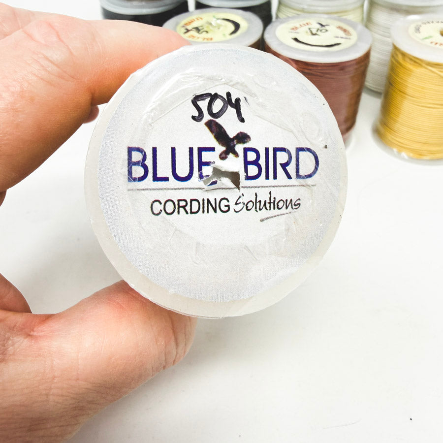 Earth Tones – Blue Bird Wax Cord 1.0 mm/100 yards