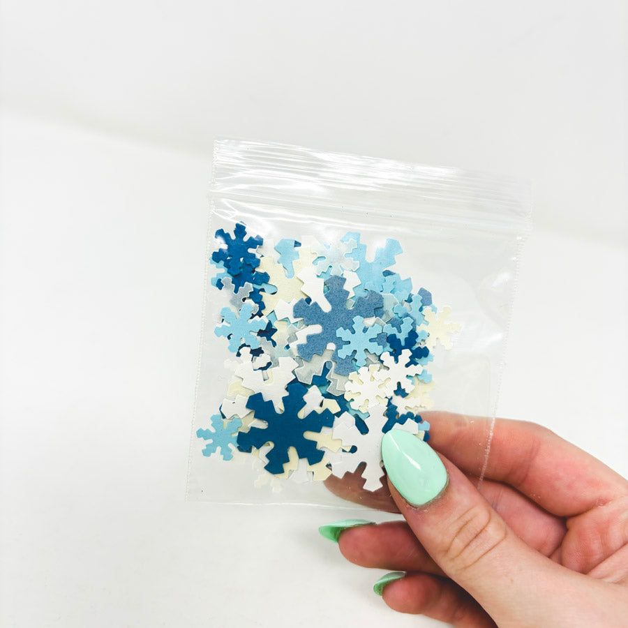 Snowflake Paper Embellishments