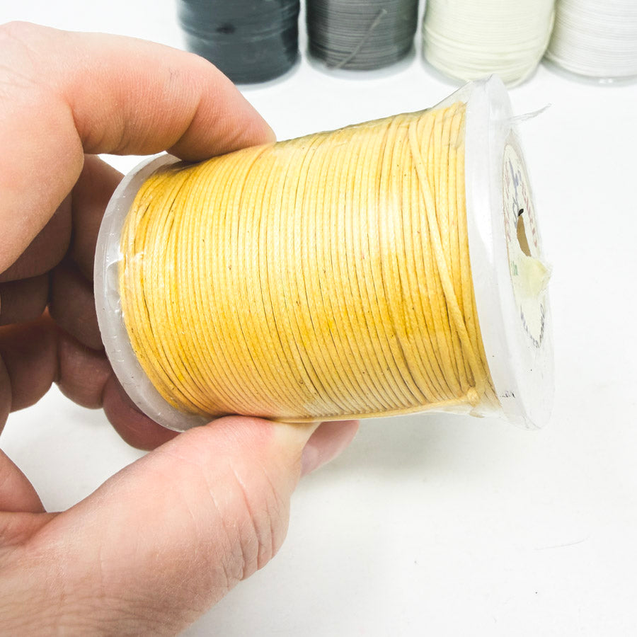 Earth Tones – Blue Bird Wax Cord 1.0 mm/100 yards