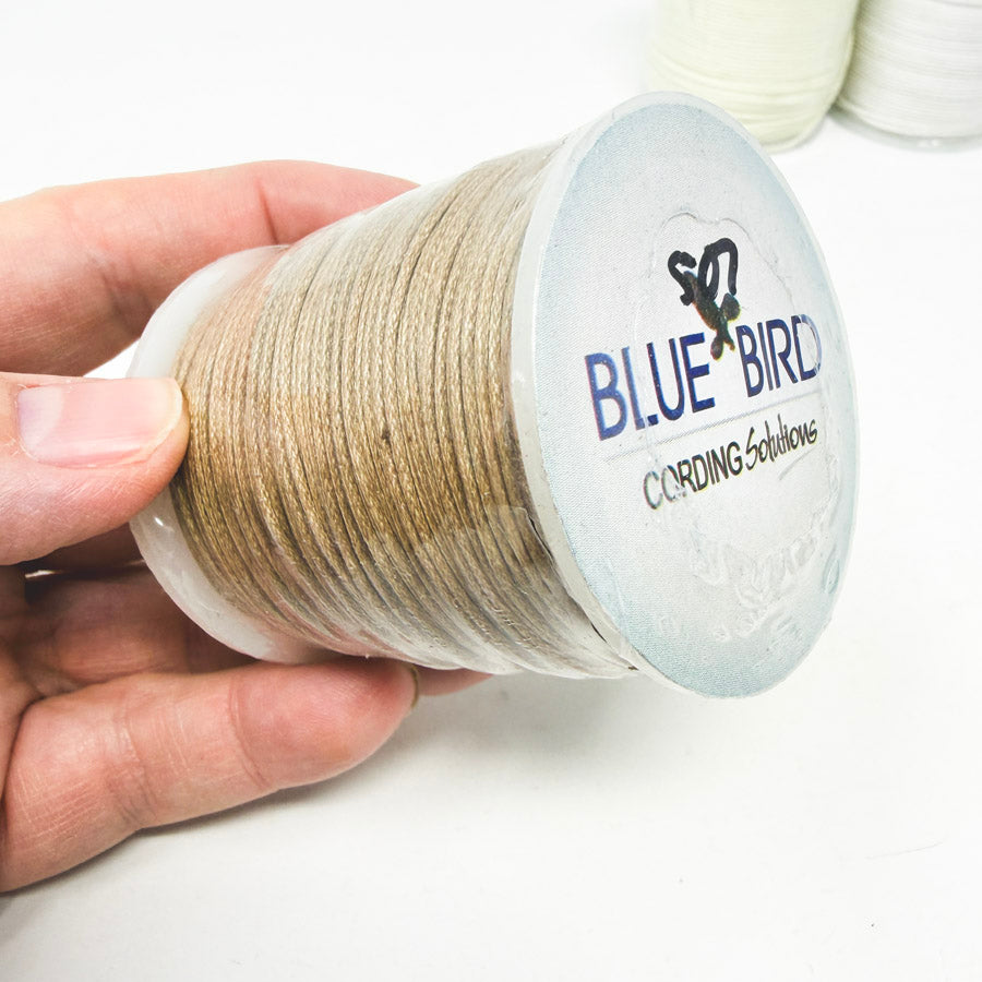 Earth Tones – Blue Bird Wax Cord 1.0 mm/100 yards