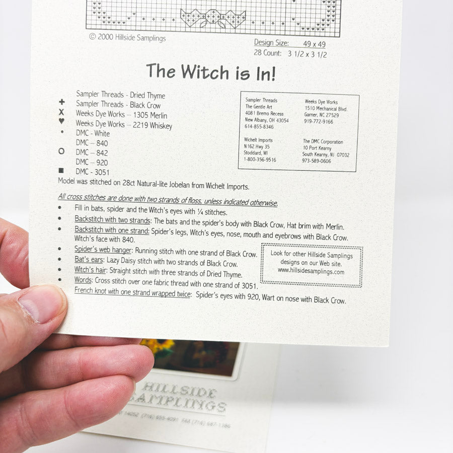 Hillside Samplings Cross Stitch Patterns