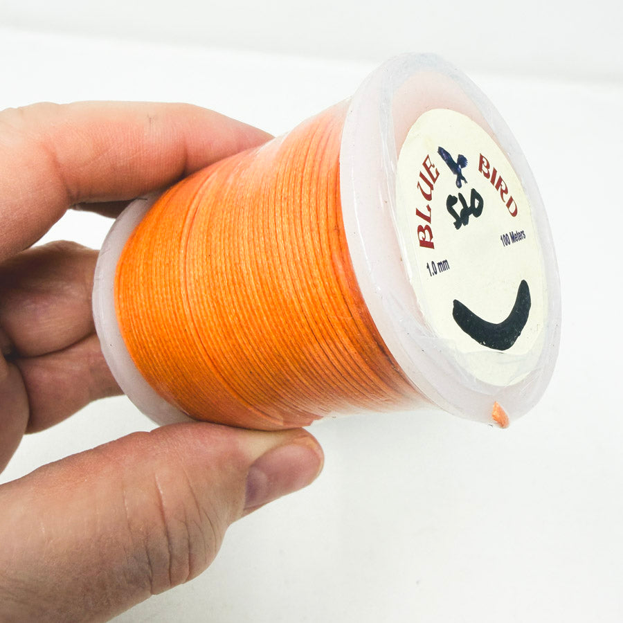 Bright Colors – Blue Bird Wax Cord 1.0 mm/100 yards
