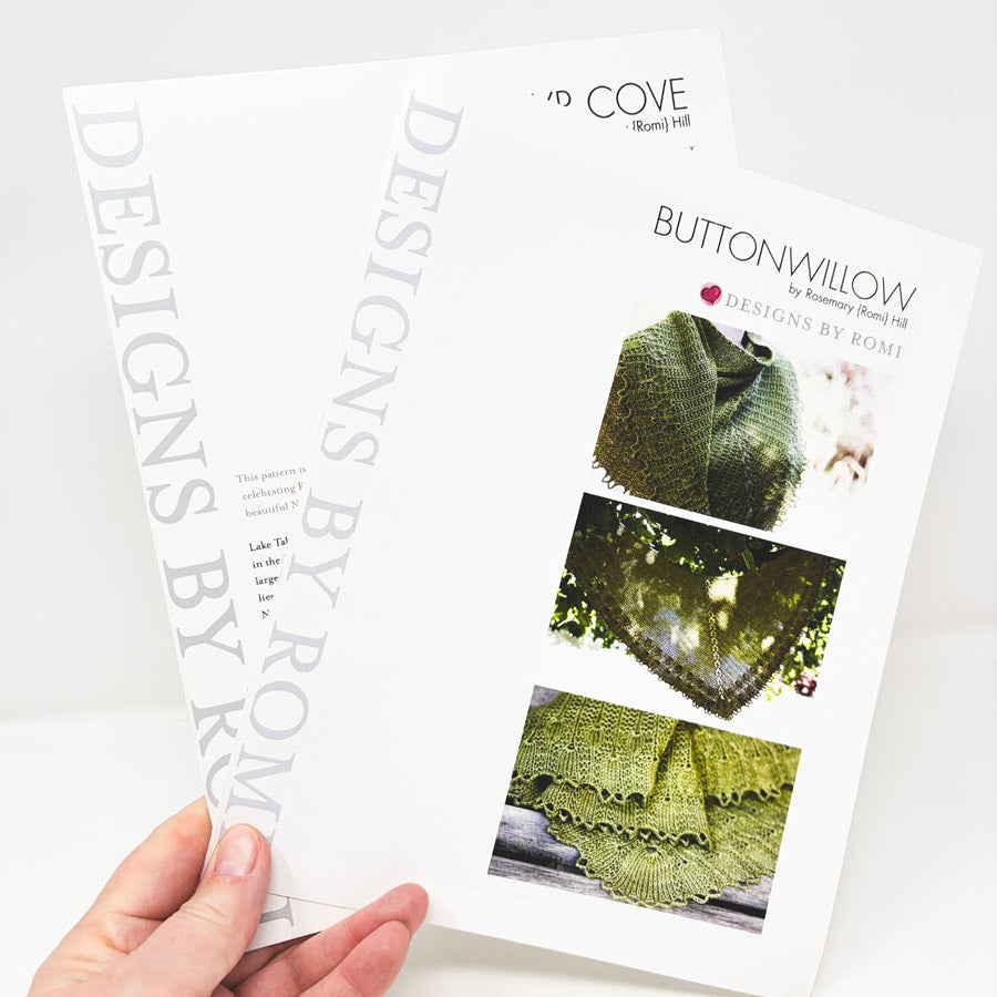 Designs by Romi Knitting Pattern Leaflets