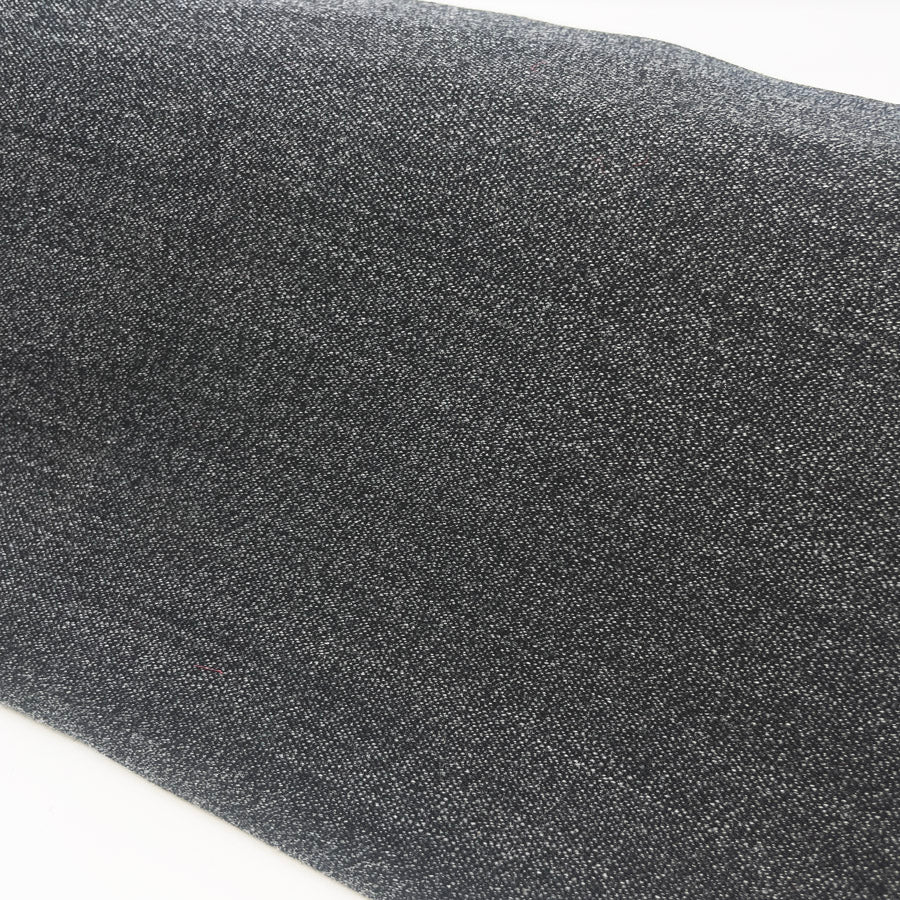 4 Yds x 58" Gray/Black Wool Blend Fabric