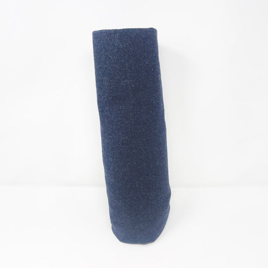 1.75 Yds x 56" Dark Navy Wool Fabric