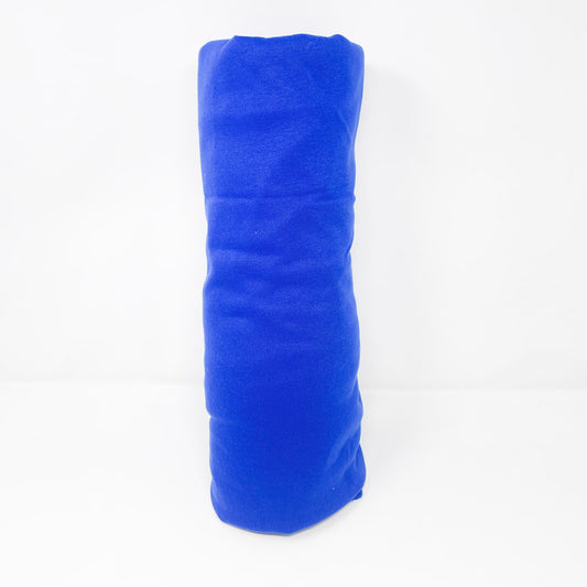 2 Yds x 62" Royal Blue Plush Jersey Fabric