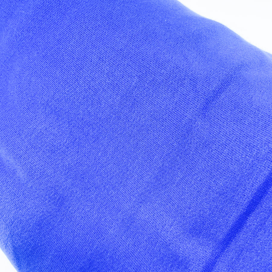 2 Yds x 62" Royal Blue Plush Jersey Fabric