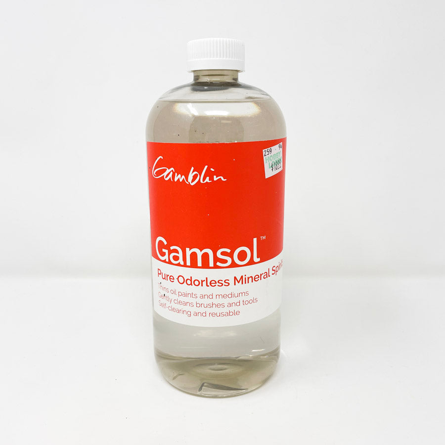 Gamsol Pure Odorless Mineral Spirits 33.8 oz