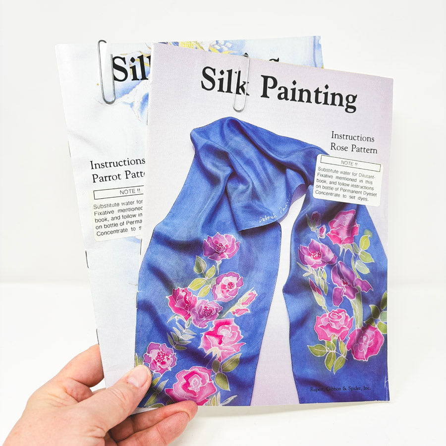Rose Silk Painting Pattern Book by Rupert, Gibbon and Spider, Inc.
