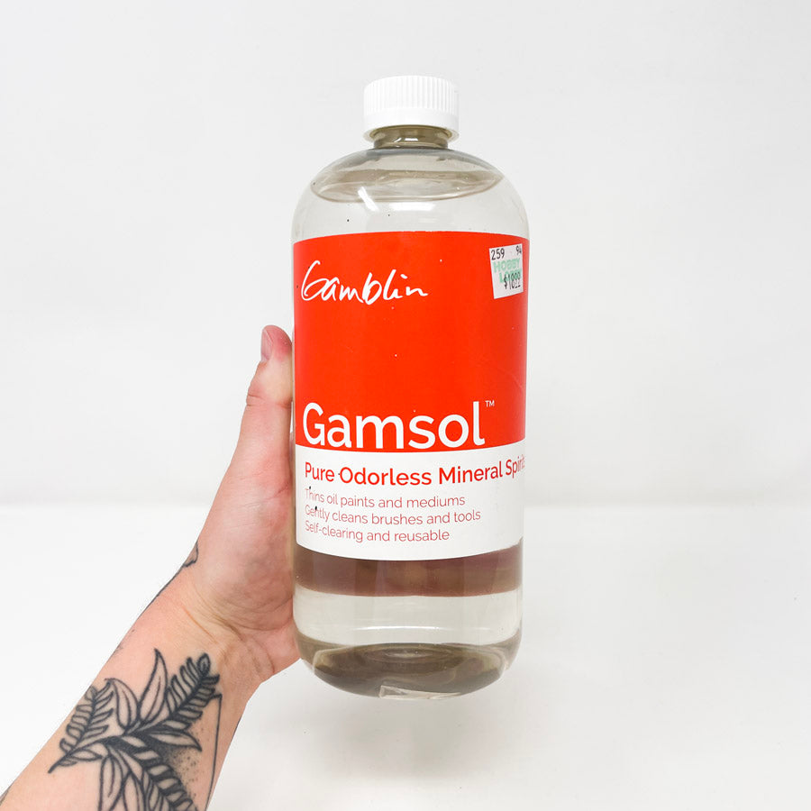 Gamsol Pure Odorless Mineral Spirits 33.8 oz