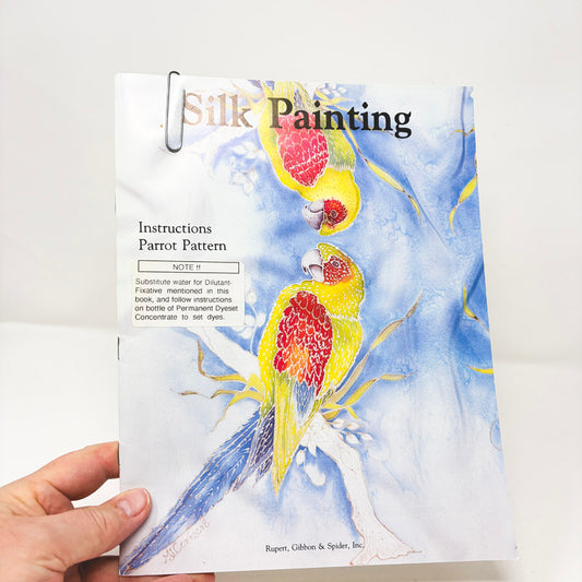 Parrot Silk Painting Pattern Book by Rupert, Gibbon and Spider, Inc.