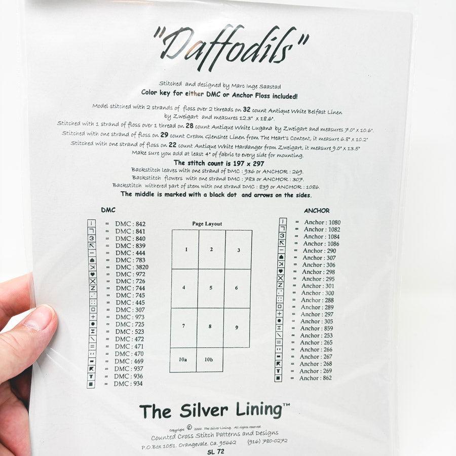 The Silver Lining Cross Stitch Pattern