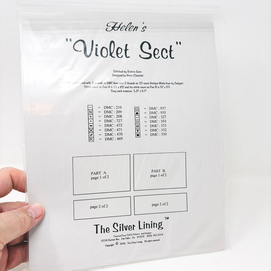 The Silver Lining Cross Stitch Pattern
