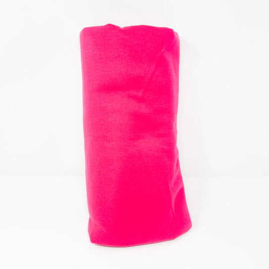 1 Yd x 60" Hot Pink Plush Jersey Fabric