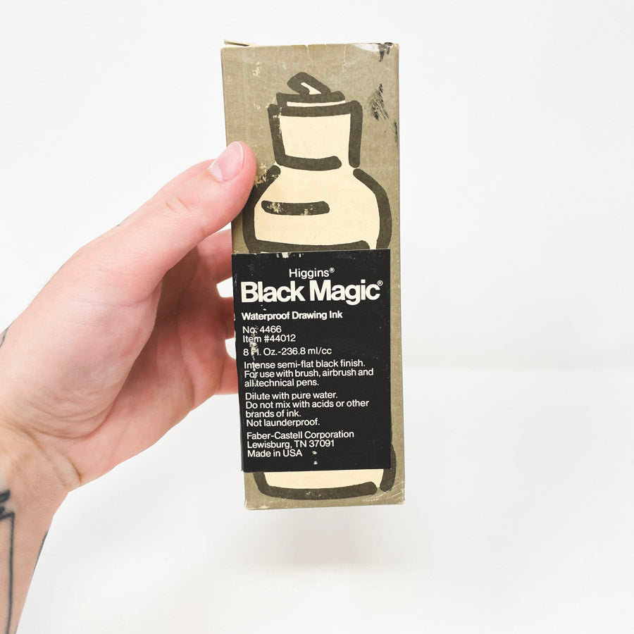 Higgins Black Magic Waterproof Drawing Ink