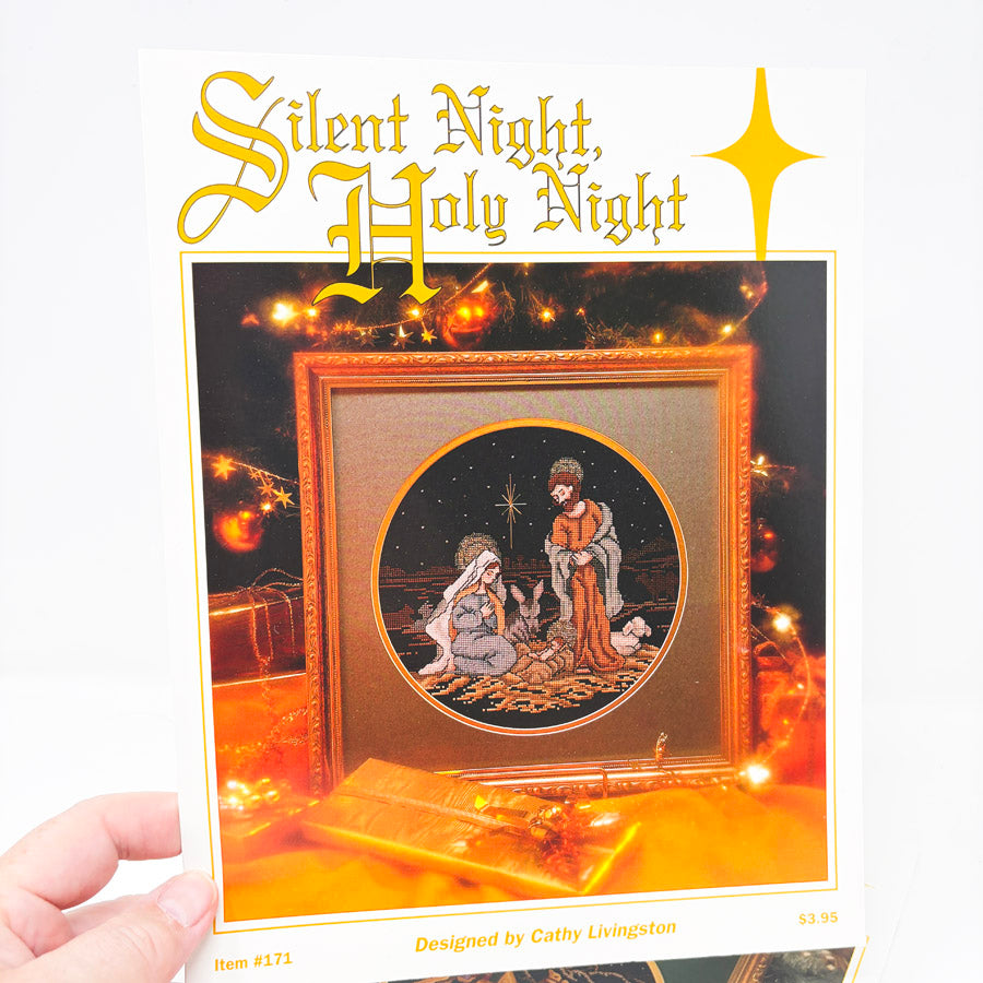 Silent Night Holy Night Cross Stitch Pattern
