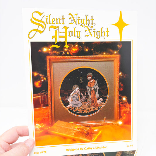 Silent Night Holy Night Cross Stitch Pattern