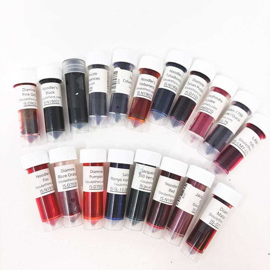 Goulet Pens Ink Samplers (19)