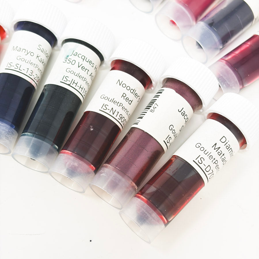 Goulet Pens Ink Samplers (19)