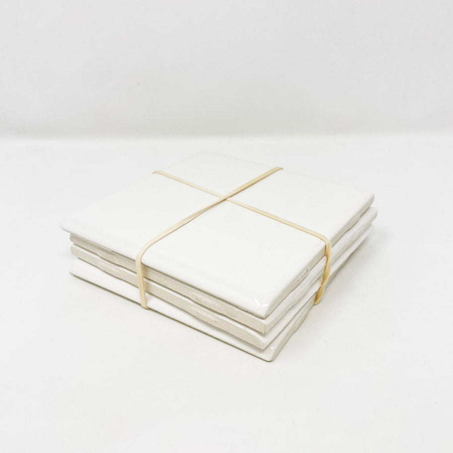 Glazed White Tiles 4 x 4