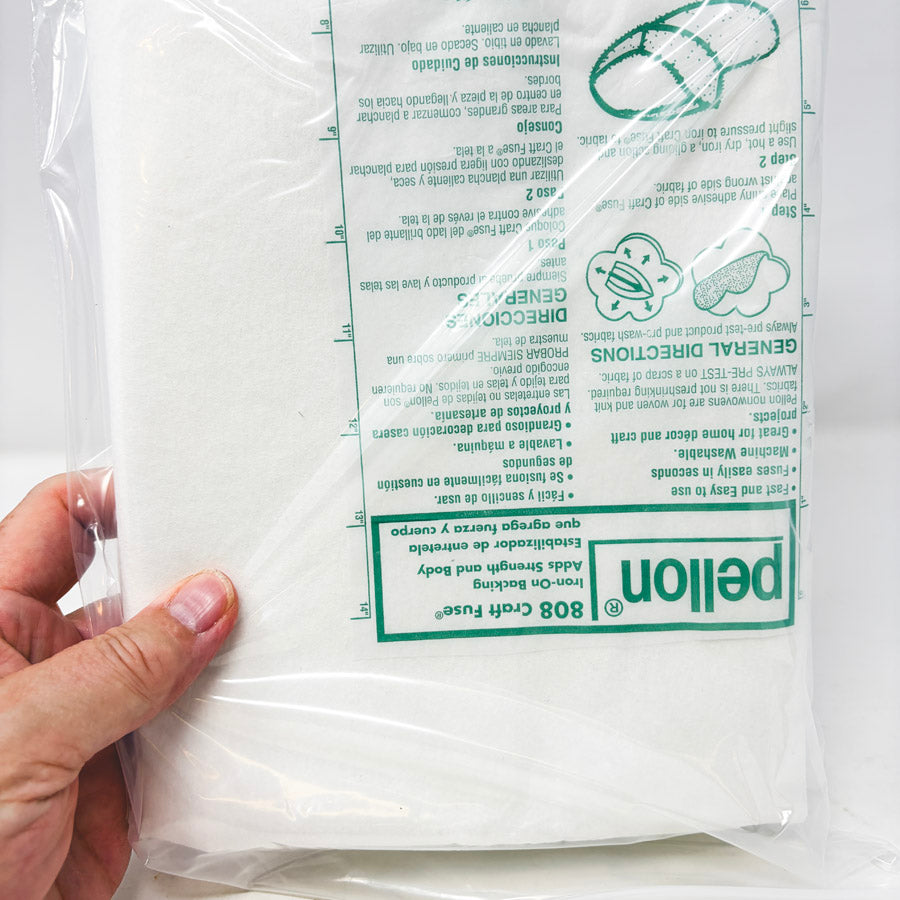 9" x 12" Bag of Pellon Iron on Backing and Heat n' Bond Lite Adhesive