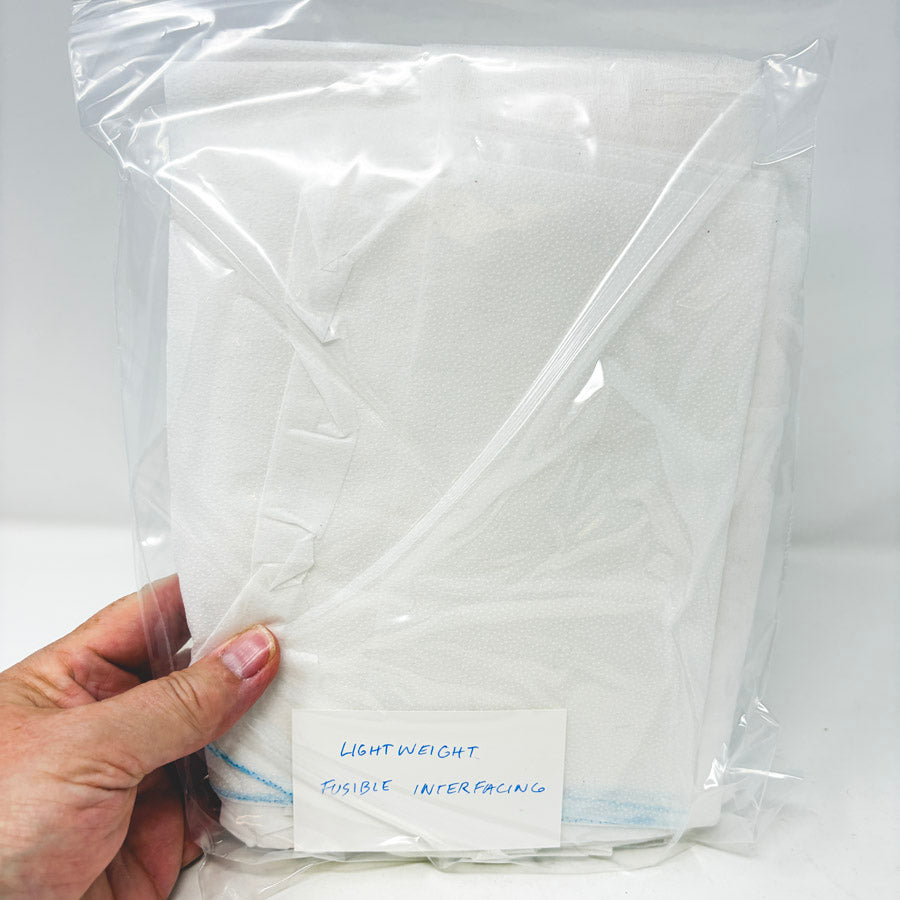 9" x 12" Bag of Lightweight Fusible Interfacing